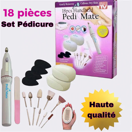 Kit D’accessoires De Pédicure Professionnel 18 en 1